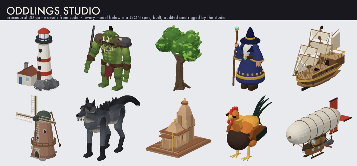 Oddlings Studio screenshot